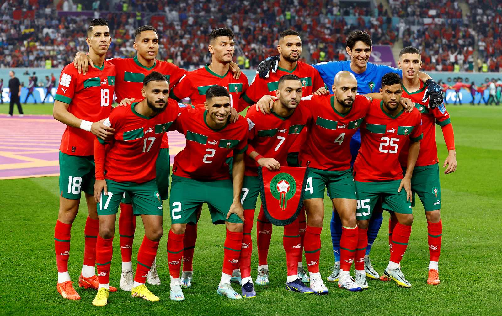 أغلى المنتخبات العربية لكرة القدم من ناحية القيمة السوقية 2025