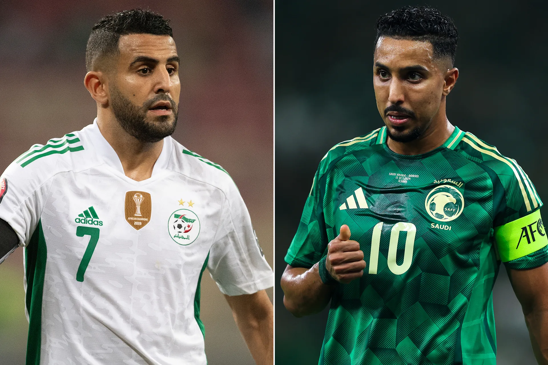 القنوات الناقلة لمباراة الجزائر والسعودية