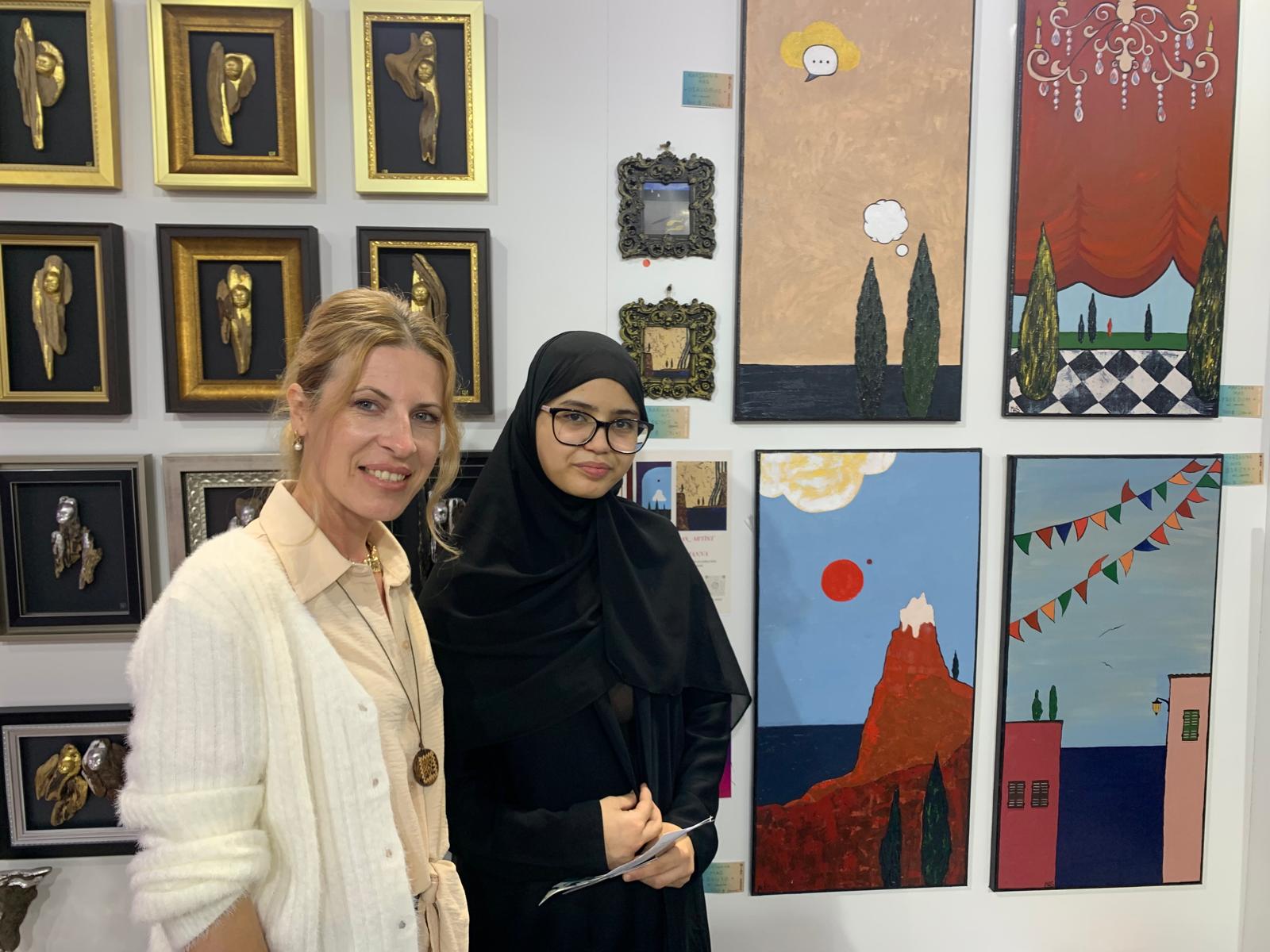 جناح الفن الروسي في مهرجان قطر الدولي للفنون 2025 بكتارا