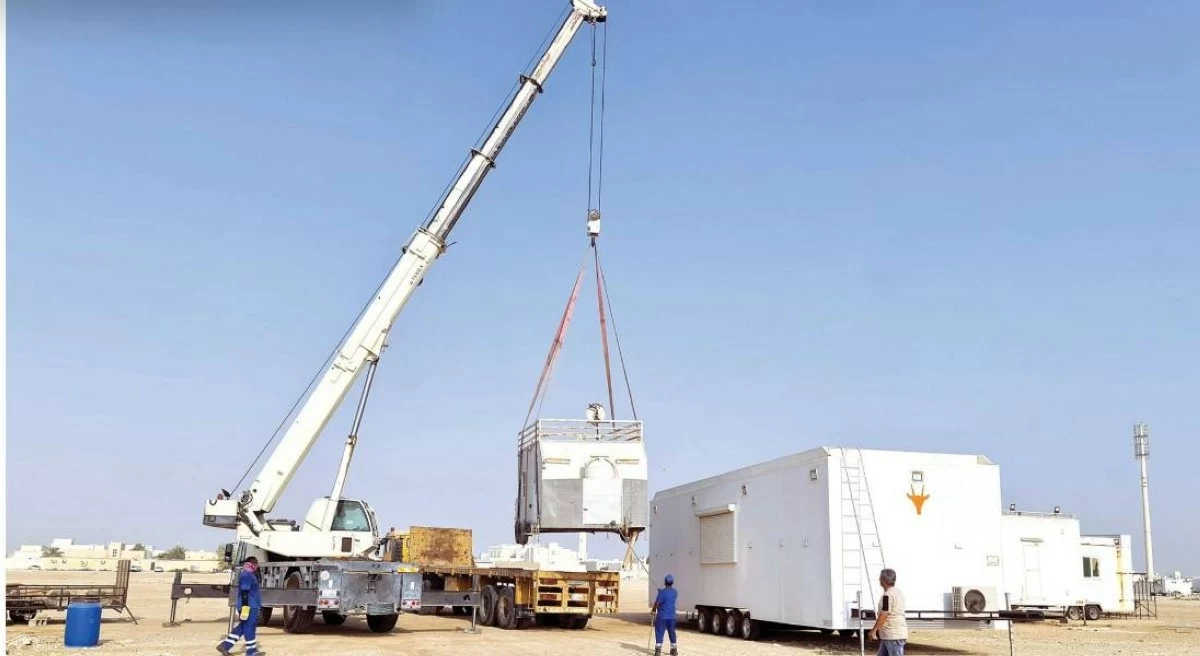 إتلاف الكبائن والكرفانات المهملة