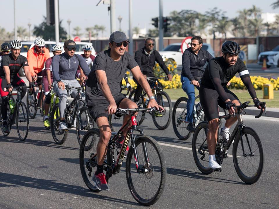 رياضات مارسها أمير قطر في فعاليات اليوم الرياضي للدولة خلال 5 سنوات