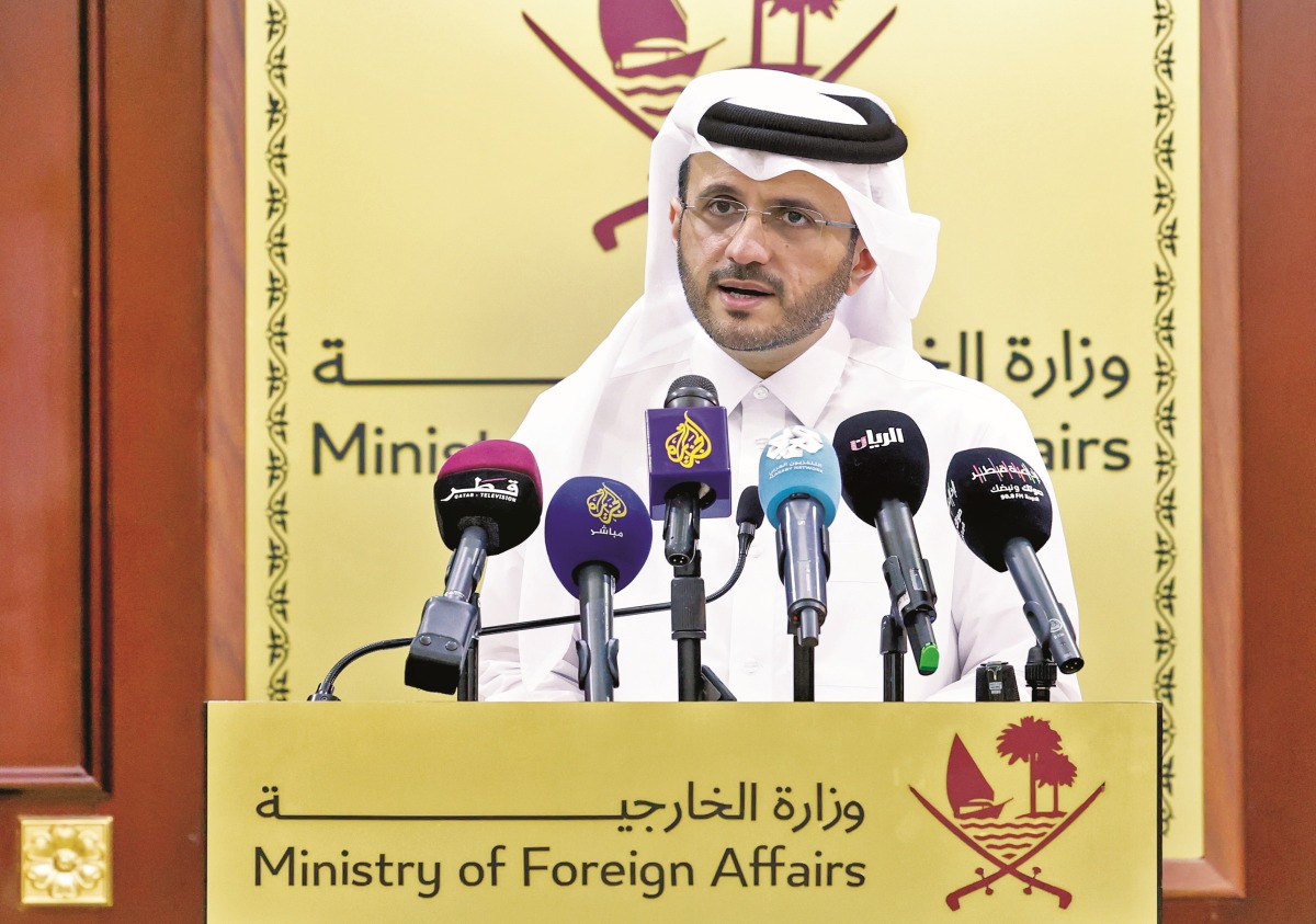 ماجد بن محمد الأنصاري مستشار رئيس مجلس الوزراء المتحدث الرسمي لوزارة الخارجية