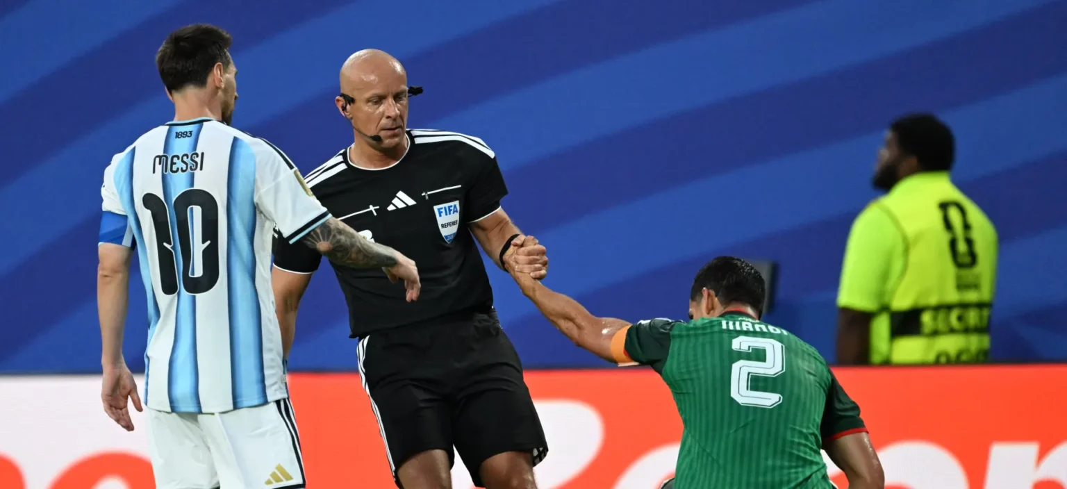مباراة الجزائر والأرجنتين
