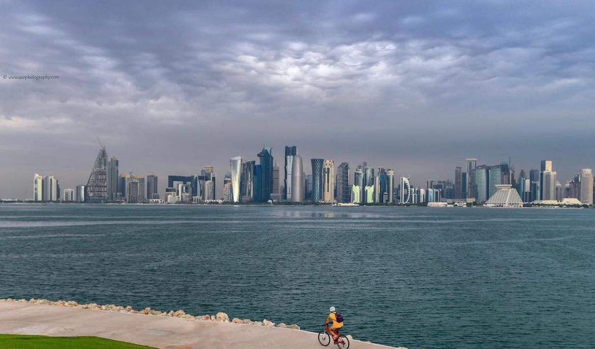 أمطار رعدية ورياح مفاجئة في قطر